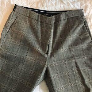 Zara plaid trousers